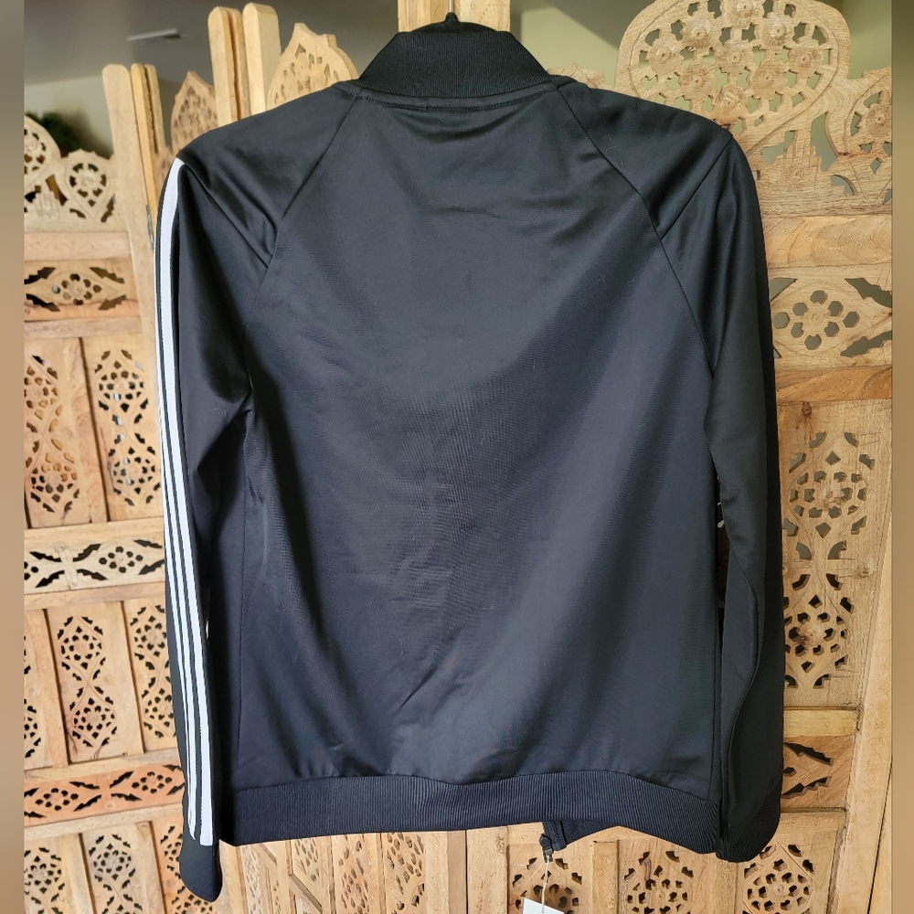 ✨NWOT✨ Adidas Full Zip Track Jacket Women’s Small, black & white - Picture 2 of 7
